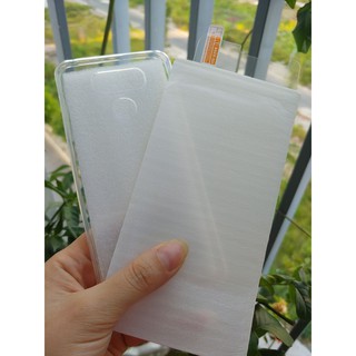 Bộ ốp lưng dẻo + kính cường lực LG G6