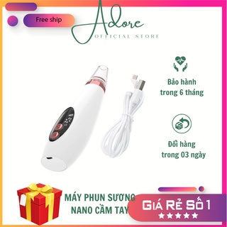 Máy hút mụn đầu đen, dụng cụ làm sạch lỗ chân lông, máy làm đẹp hút mụn cám, mụn đầu đen