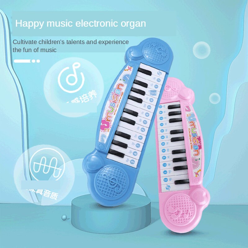 Đàn Organ Điện Mini Nhấn Phím Đơn Giản Cho Bé