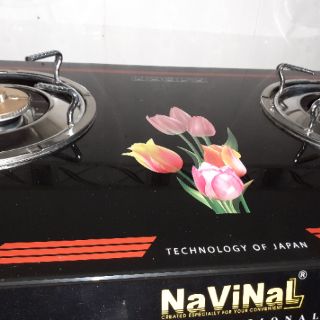 BẾP GAS ĐÔI MẶT KÍNH NAVINA
