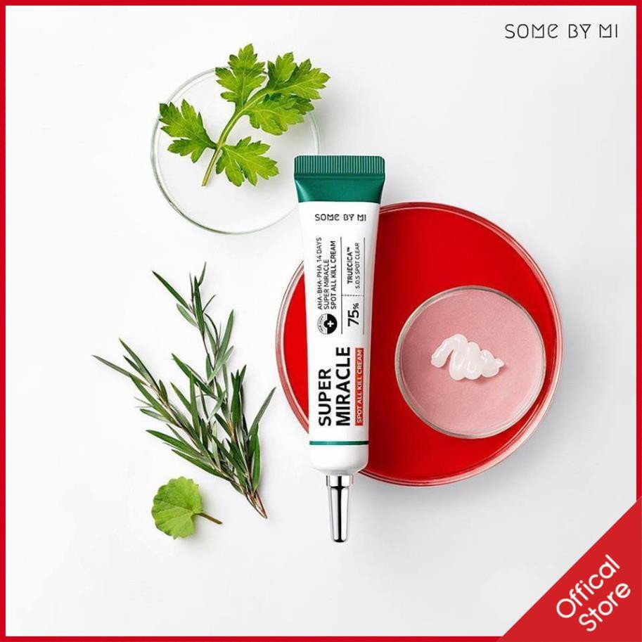 Kem mụn 14 ngày Some By Mi AHA-BHA-PHA 14 Days Super Miracle Spot All Kill Cream | BigBuy360 - bigbuy360.vn