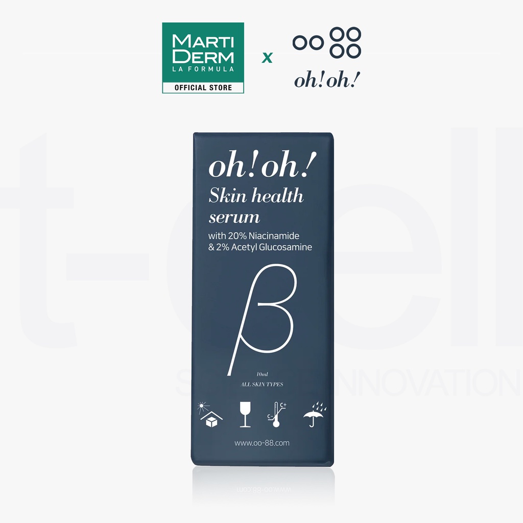 x[oh!oh!] Tinh Chất Dưỡng Sáng Da oh!oh! Skin Health Serum (Niacinamide & Acetyl Glucosamine) (10ml)