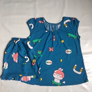 Đồ bộ đùi tay búp Lanh (Tole) Size 1 Từ (40kg-50kg)