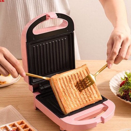 Máy làm bánh Sandwich, Hotdog, Waffle - Máy nướng bánh mì đa năng tiện dụng