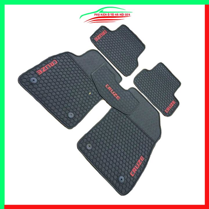 Thảm lót sàn cao su cho xe CHEVROLET CRUZE 2021-2022 hàng chuẩn theo xe chịu lực tốt