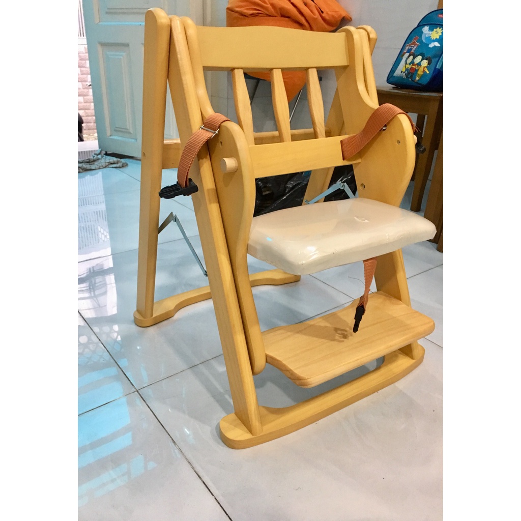 Ghế gỗ ăn dặm