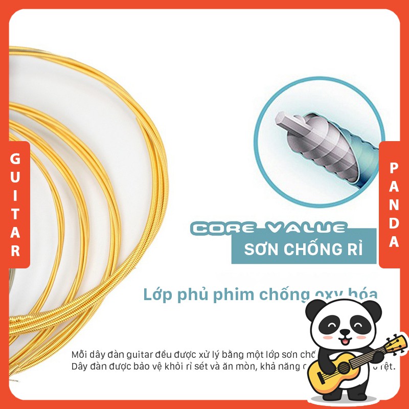 Dây Đàn Guitar Acoustic Cao Cấp KGRB Dòng Chuyên Nghiệp Guitar Panda