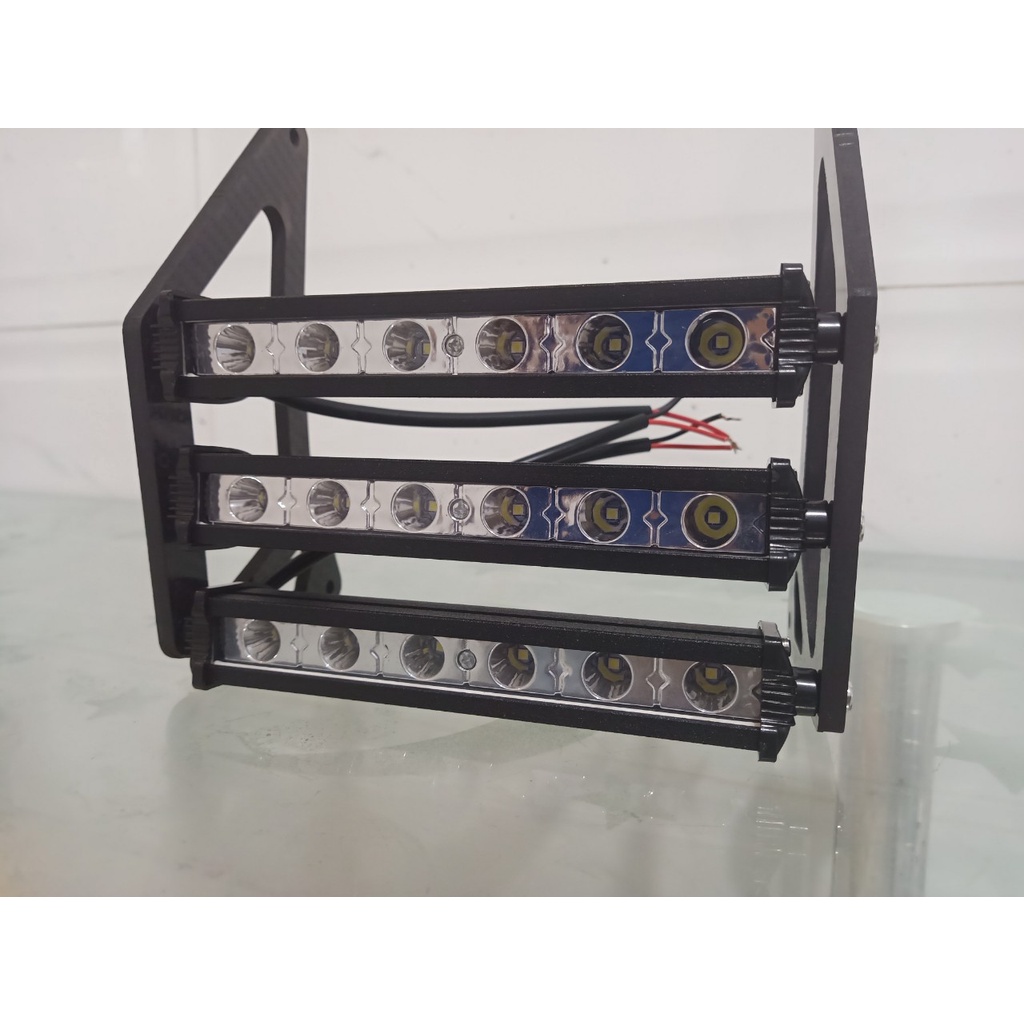 Đèn 3 pha MSX pat carbon cao cấp ánh sáng 3000K và 6000K