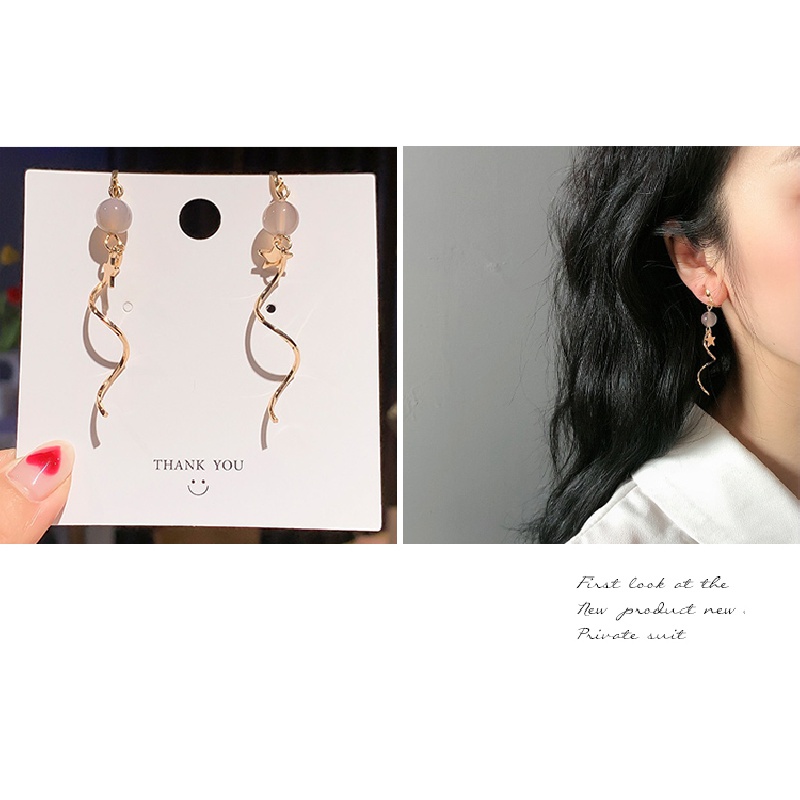 Hoa tai mặt thời trang Hàn Quốc