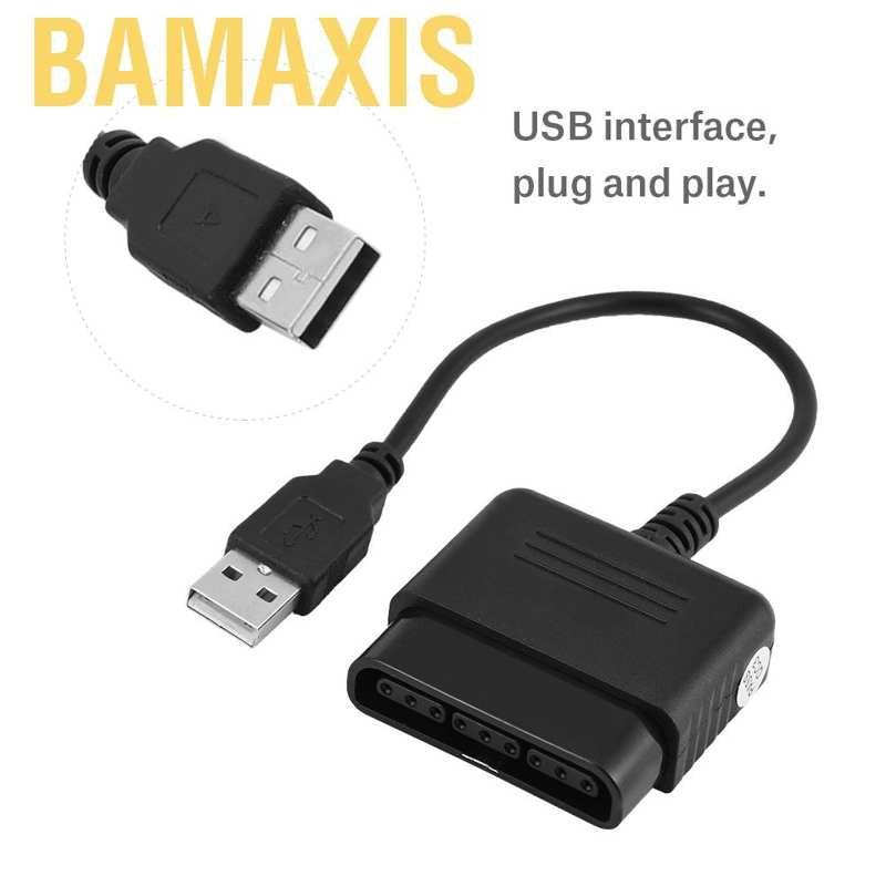 Đầu Chuyển Đổi Bamaxis Sang Usb Cho Sony Playstation1 / 2 Ps1 / Ps2 / Windows / Pc