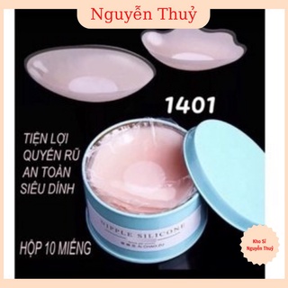 Hộp 5 đôi miếng dán ngực silicon 1401 có bán sỉ