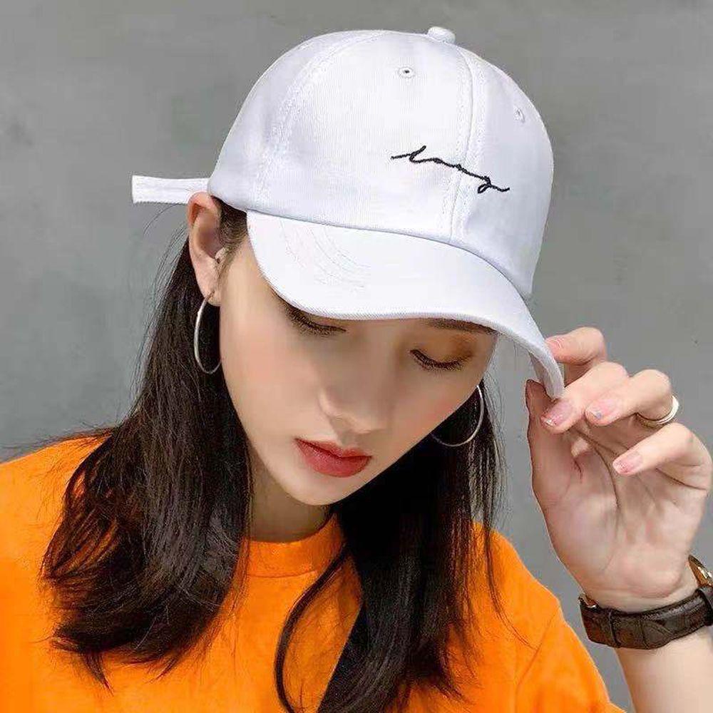 Mũ Lưỡi Trai Cotton Màu Trơn Phong Cách Hip Hop Thời Trang Đi Biển Mùa Hè
