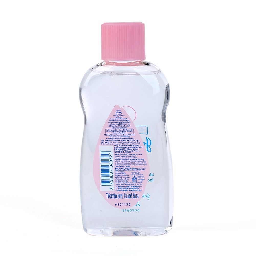 [An Toàn &amp; Dịu Nhẹ] Dầu Massage và dưỡng ẩm Johnson Baby (200ml)