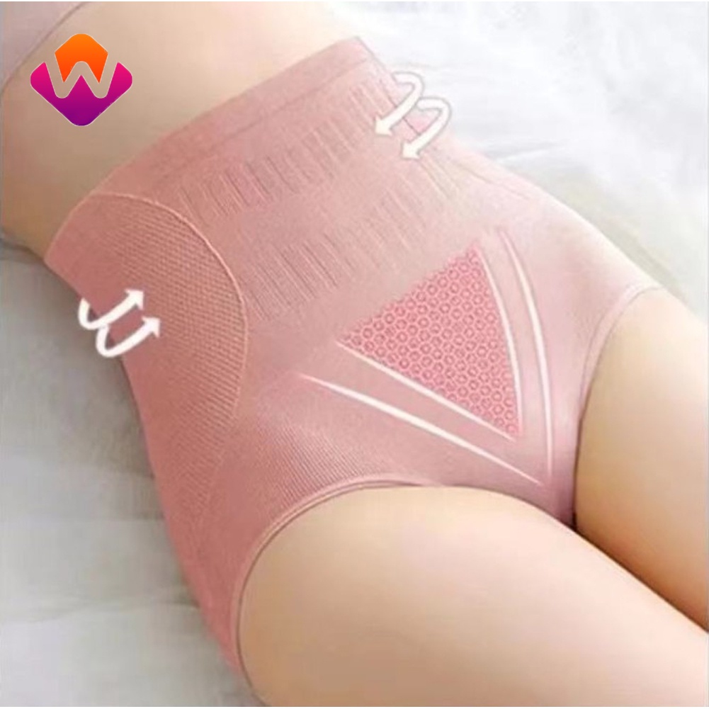 Quần lót cotton lưng cao định hình eo sau khi sinh cho nữ