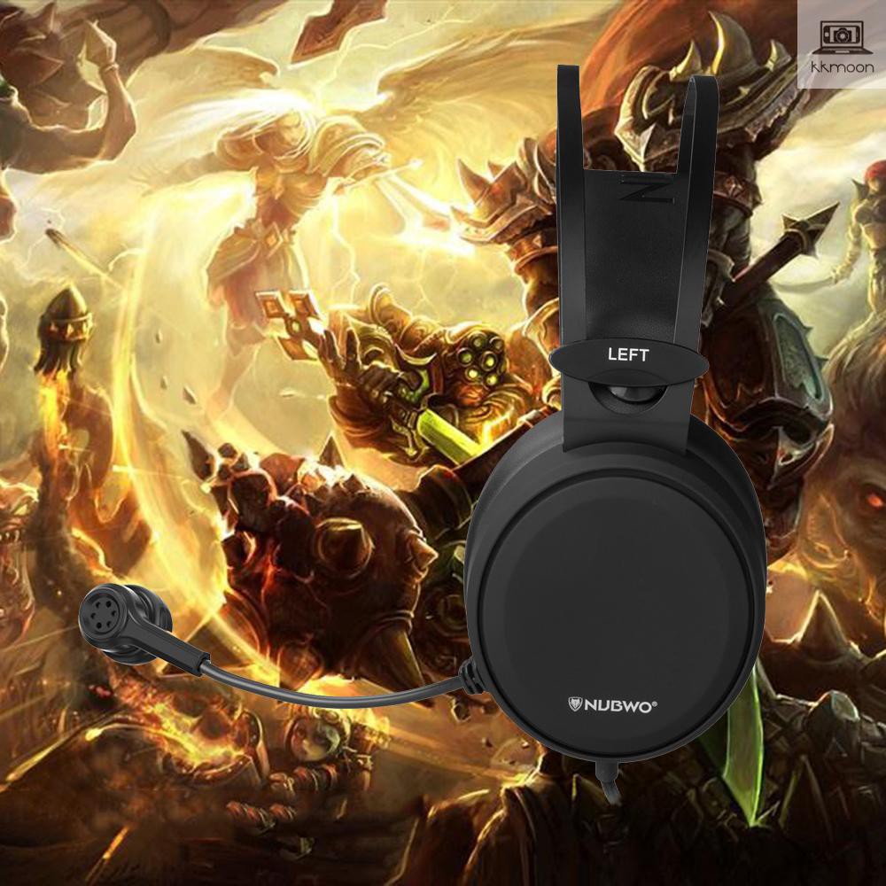 Tai Nghe Trùm Đầu Chơi Game Nubwo N7 3.5mm Có Mic Cho Ps4 New Xbox One Pc