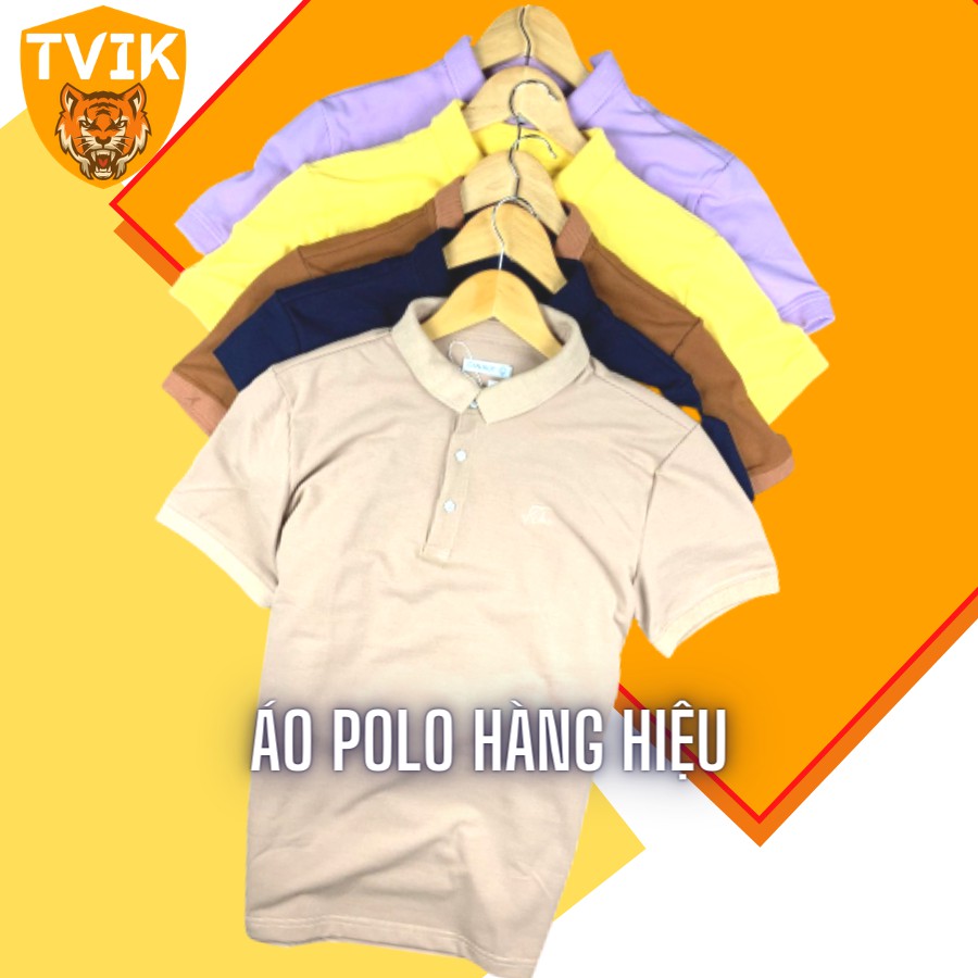 Áo thun polo nam Tvik nhiều màu, chất vải thun cá sấu cao cấp, ATP