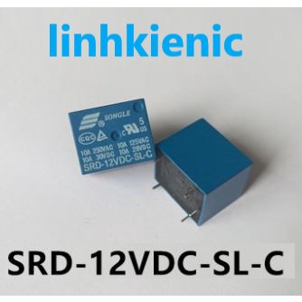 RELAY SONGLE 5 CHÂN 12V-10A SRD-12VDC-SL-C SPDT