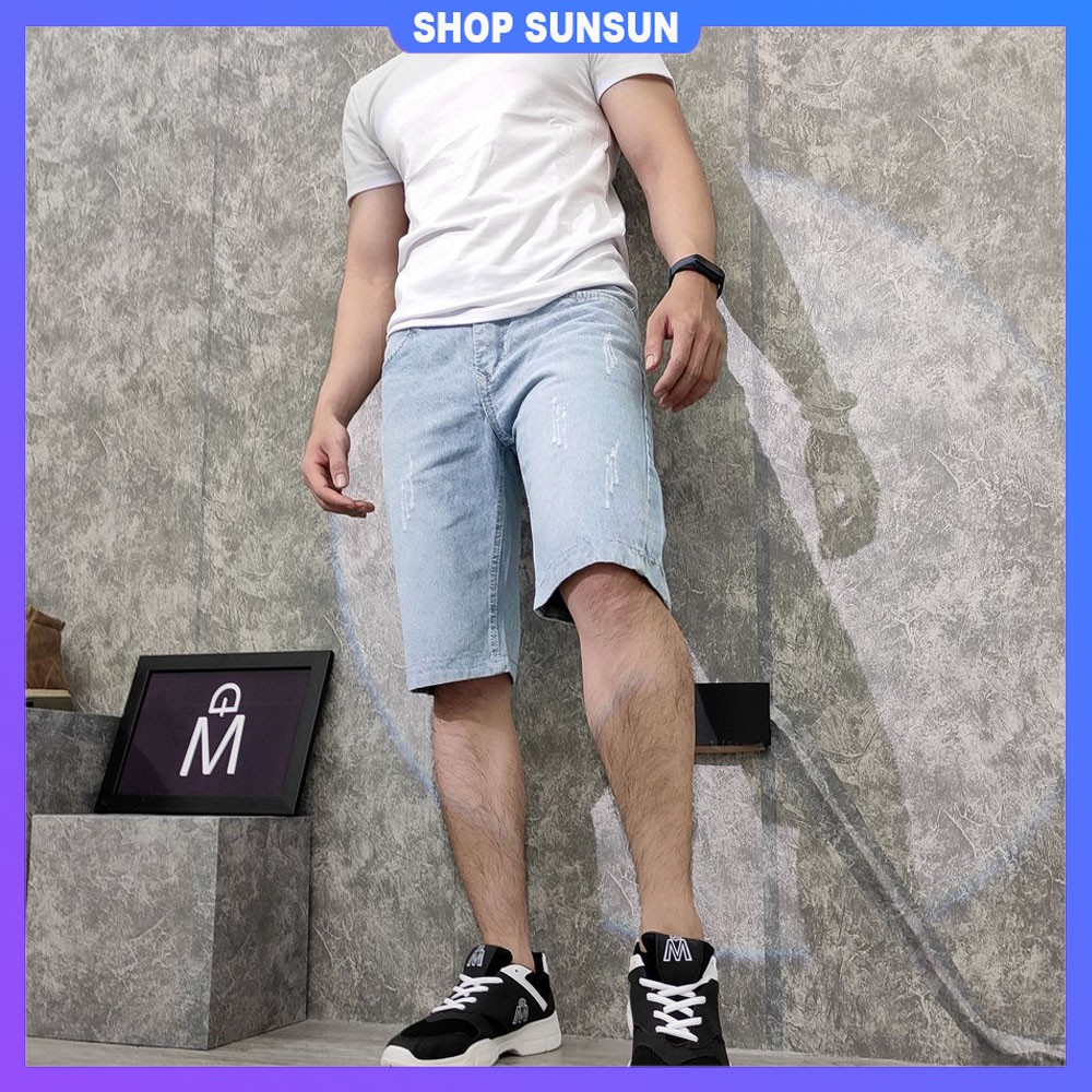 Quần jean ngố nam ⭐ FREESHIP ⭐ SS414 shop Sunsun chuyên quần sooc nam