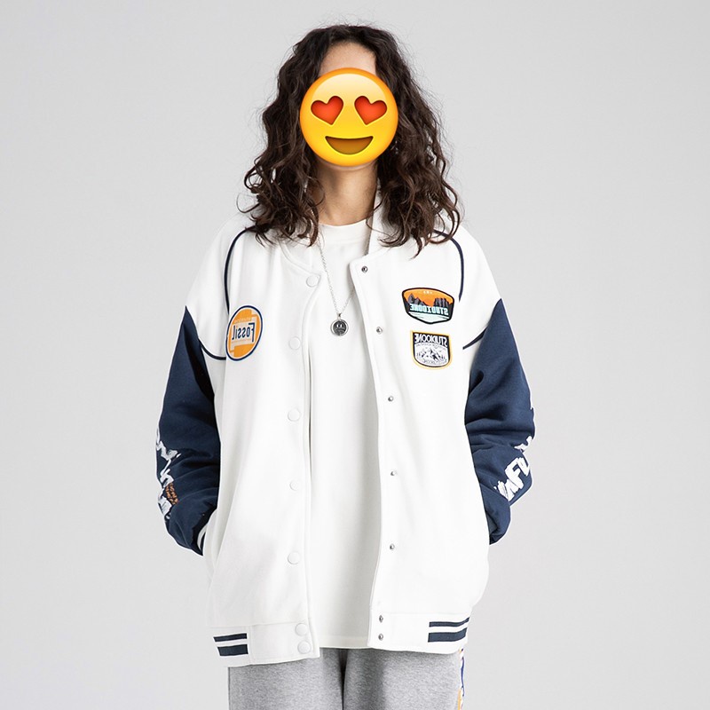 Áo khoác bóng chày nam dáng rộng thời trang Hàn Quốc áo khoác bomber nữ fashion unisex áo khoác gió simple bigsize jccket