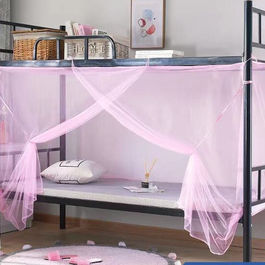 Mã hóa ký túc xá sinh viên màn chống muỗi hộ gia đình giường đôi 1,5m 1,8m 0,9 / 1,2 giường tầng cô gái lưới đơn