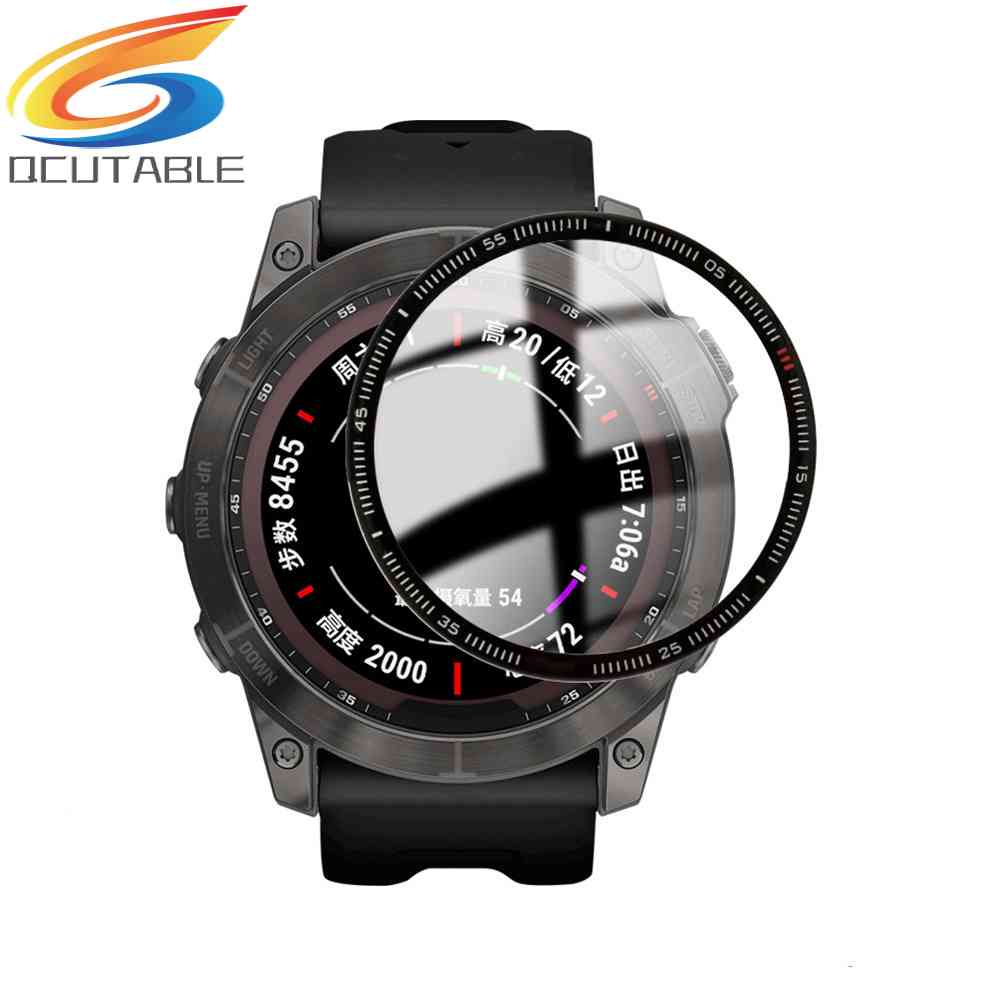 Set 2 Miếng Dán Bảo Vệ Màn Hình Cong 3D Cho Đồng Hồ Garmin Fenix 7 / 7S / 7X