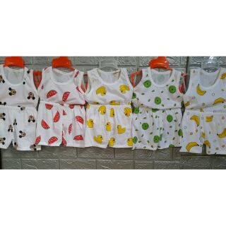 Set 5 bộ ba lỗ Carter họa tiết cho bé