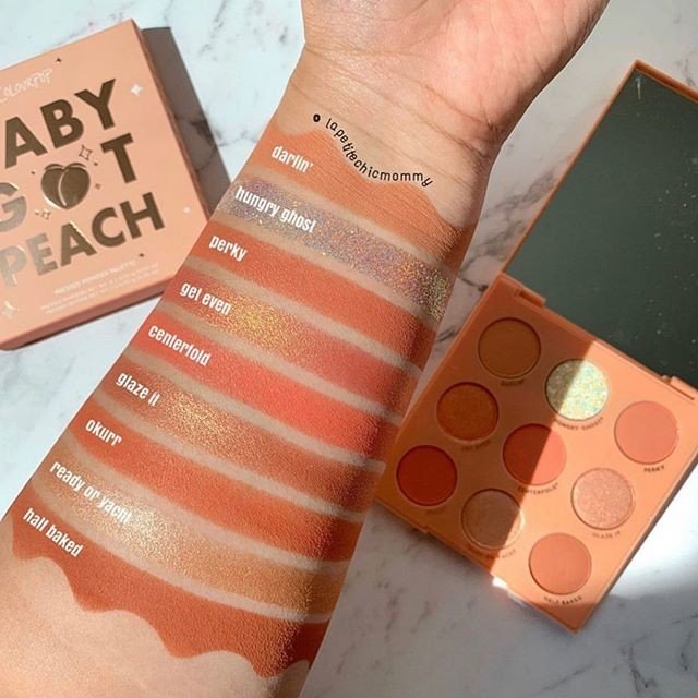 BẢNG PHẤN MẮT COLOURPOP BABY GOT PEACH