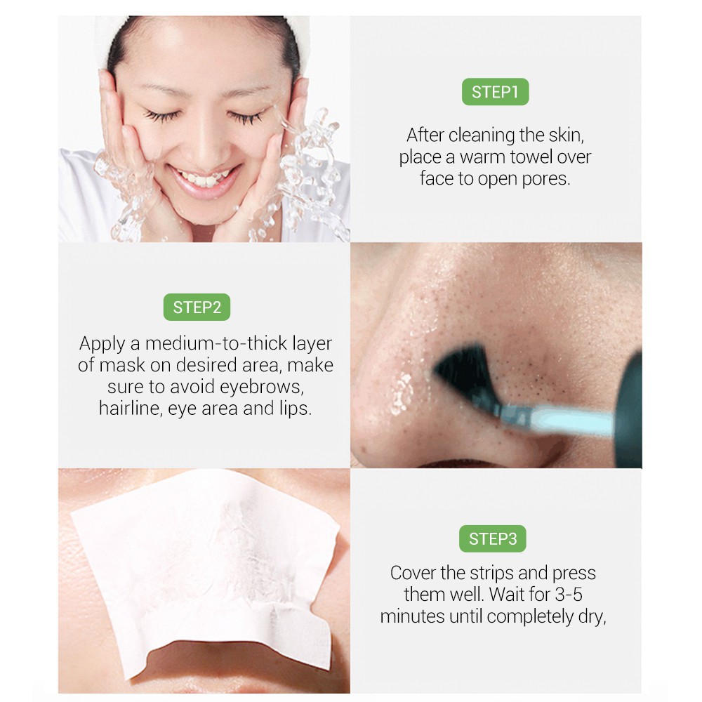 BREYLEE Blackhead Removal Essence 17ml+17ml Shrinking Serum Tighten Pores Deep Cleanse Oil Control Skin Care Set