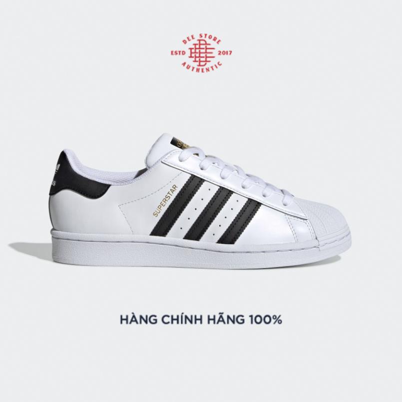 Giày Sneaker Thể Thao Nam Nữ ADIDAS Superstar Mũi Sò Tem Vàng 2020 (W/B)