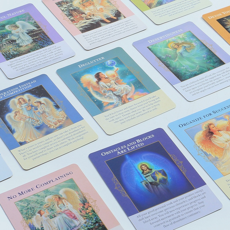 Oracle Cards Angels of Abundance 44 Card Deck Tarot Game