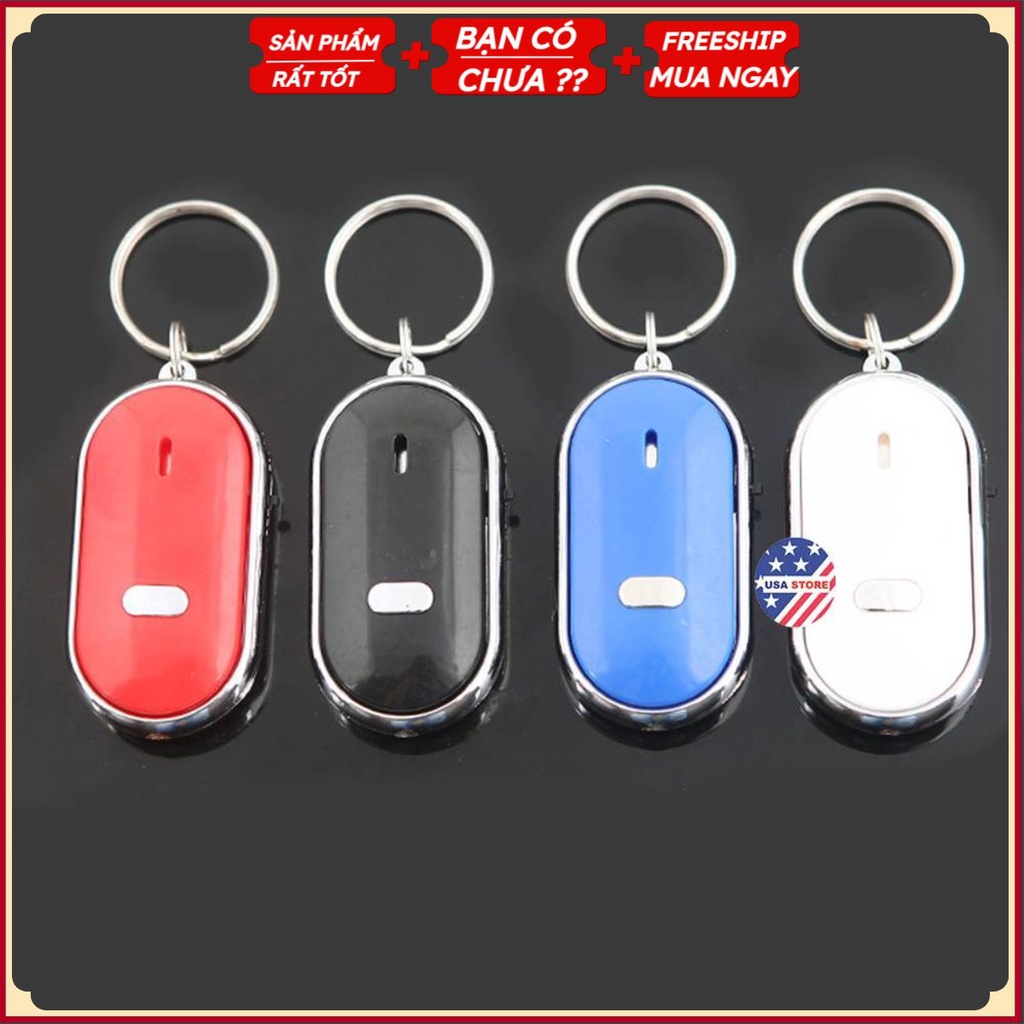 Móc Treo Chìa Khóa Huýt Sáo (Giao Màu Ngẫu Nhiên)