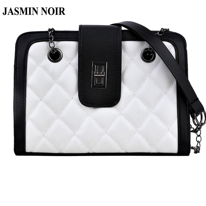 Túi xách nữ JASMIN NOIR họa tiết kẻ ca rô thời trang cá tính