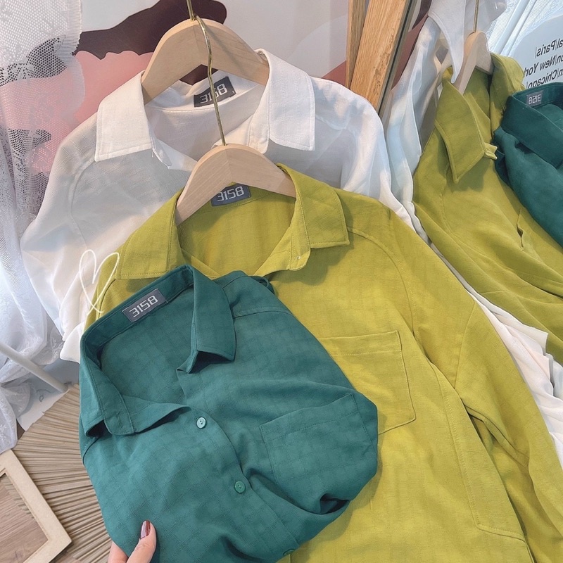 Sơ Mi Rũ mềm ko nhắn