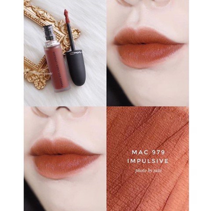 Son Kem MAC 979 Impulsive màu cam đào