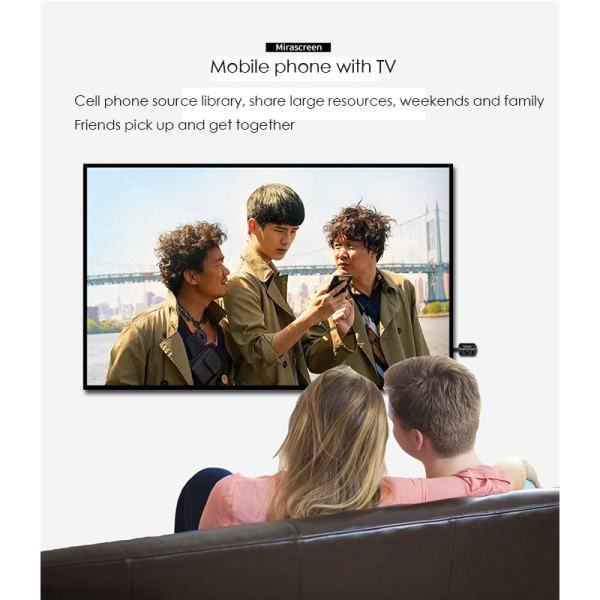 Đầu Miracast Google Chromecast 2 hỗ trợ WiFi HDMI cho PC TV