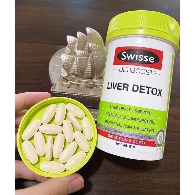 Swisse Liver Detox 200 viên Thải Độc Gan
