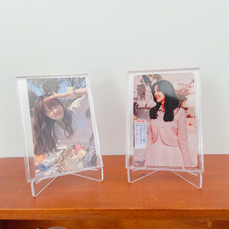 Khung Ảnh Để Bàn Trang Trí Trong Suốt Bằng Acrylic