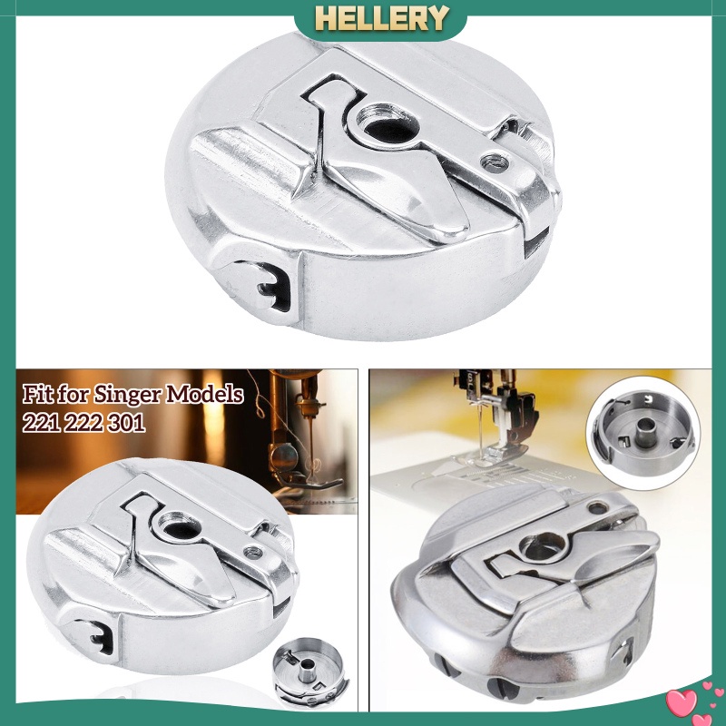 [HELLERY] Bobbin Case Replacement For Singer Sewing Machine 221 222 301 Accessories