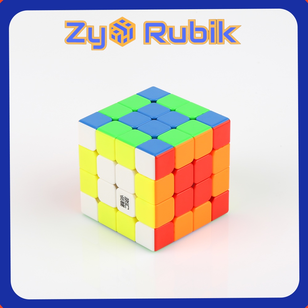 Rubik 4x4 Nam Châm YongJun YuSu V2 M Stickerless - Đồ Chơi Rubic 4 Tầng Có Nam Châm - ZyO Rubik