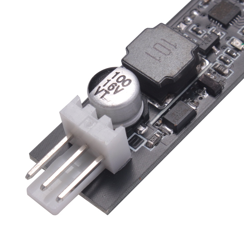 2-3 dây DC 5V 12V PWM Bộ điều khiển tốc độ quạt Thống đốc NTC 50K Cảm biến đầu dò nhiệt độ Bộ điều khiển nhiệt độ 40cm