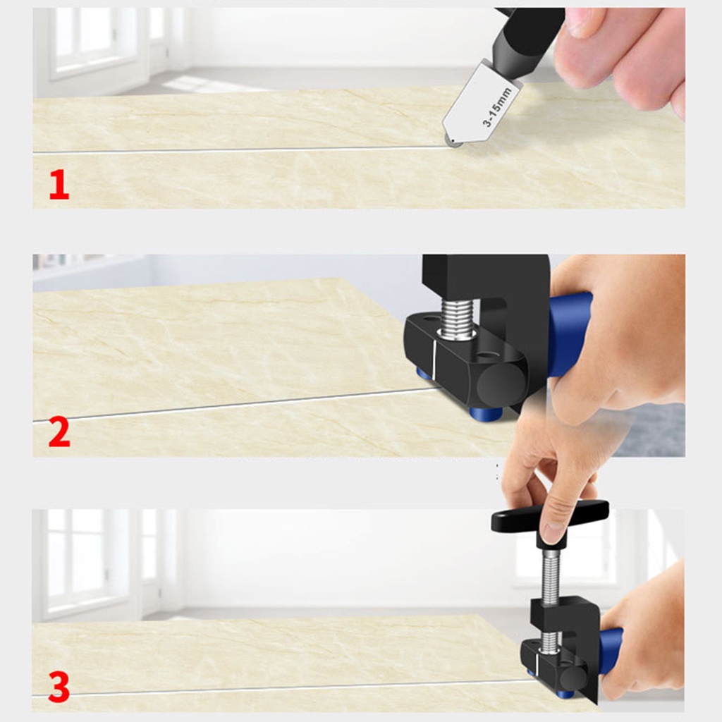 Lưỡi cắt gạch men Máy cắt kính 2 trong 1 Dao cắt kính chữ t,sử dụng để gạch men, gương, kim cương và khoáng chất