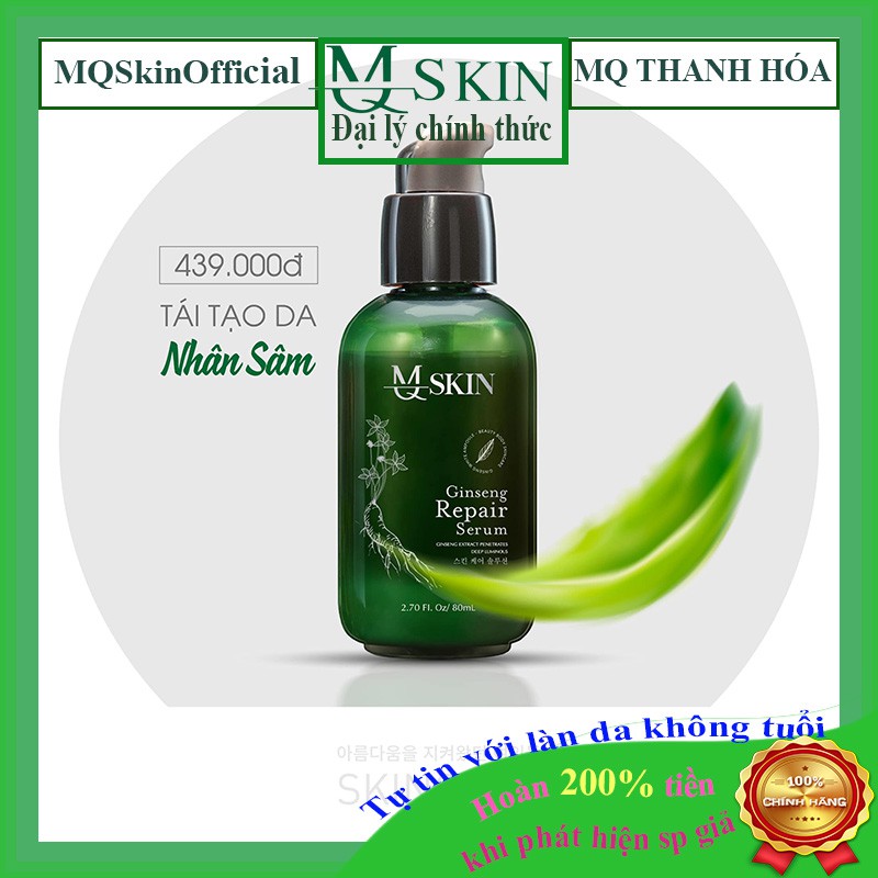 Serum thay da nhân sâm MQ Skin (chính hãng) Mqskin tái tạo da nhân sâm giúp giảm thâm nám, tàn nhang và giảm mụn | BigBuy360 - bigbuy360.vn