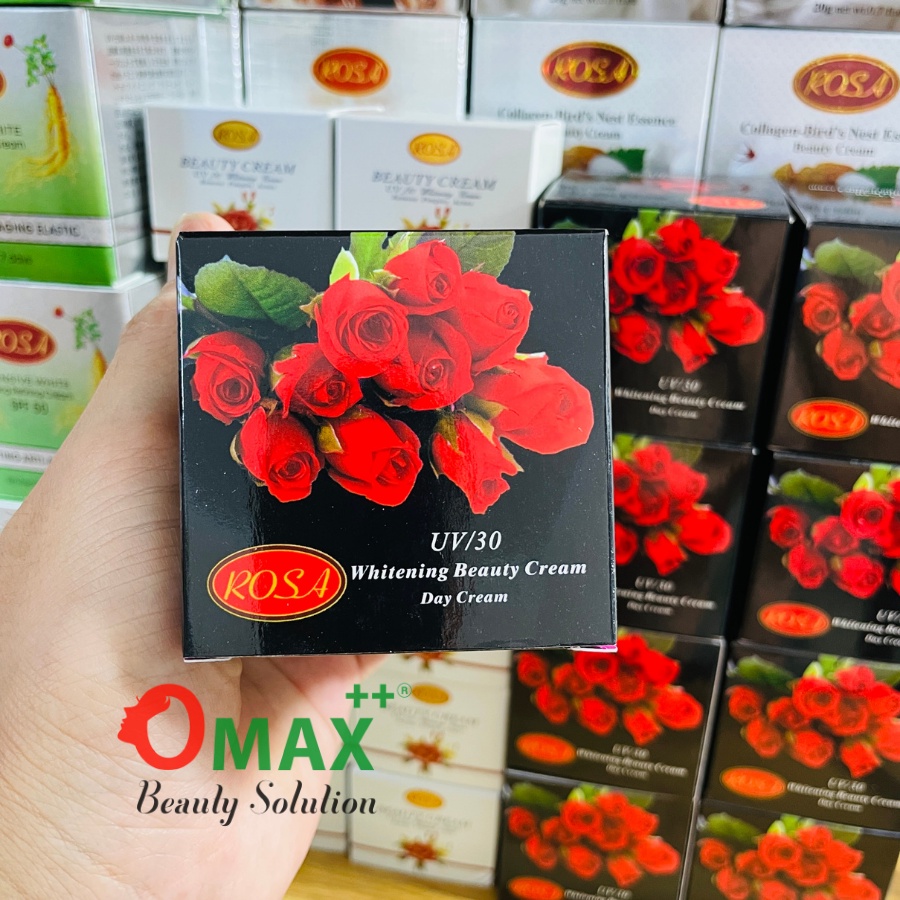 KEM ROSA HOA HỒNG ĐEN UV/30 - WHITENING BEAUTY CREAM 15G