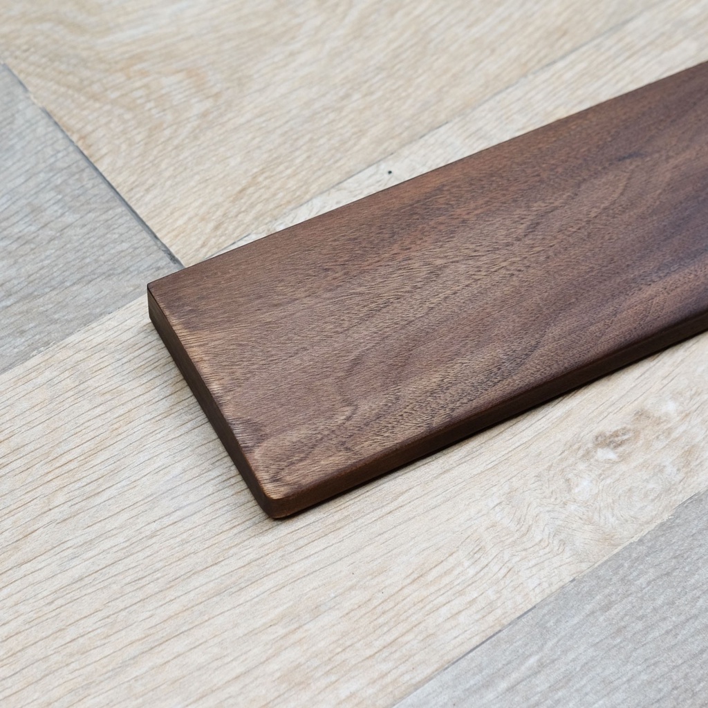 Kê lót tay bàn phím - gỗ óc chó  - 60% / TKL / Full-size - Dán sẵn feet chống trượt