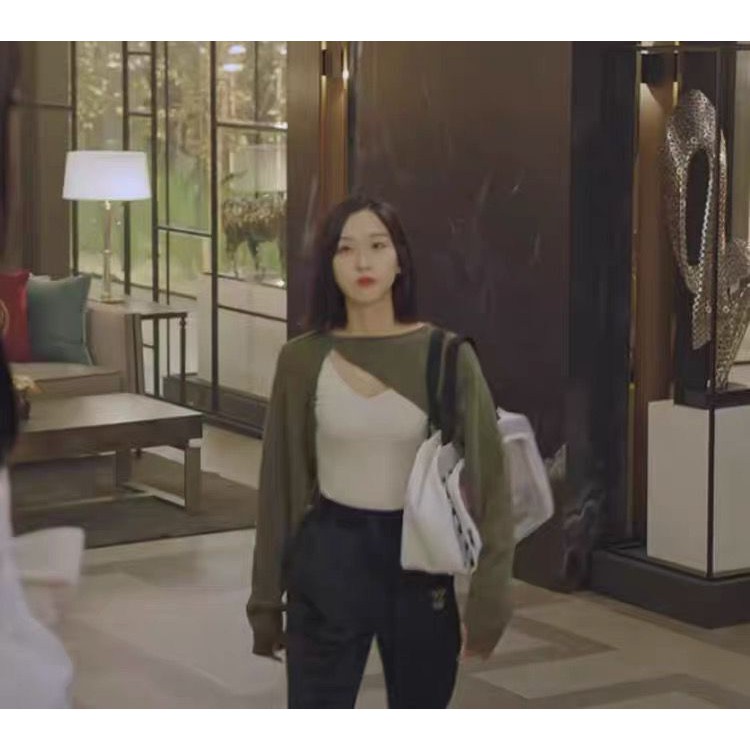 Set áo croptop Seok Kyung Penthouse 2 hot trend 2021 Sexy