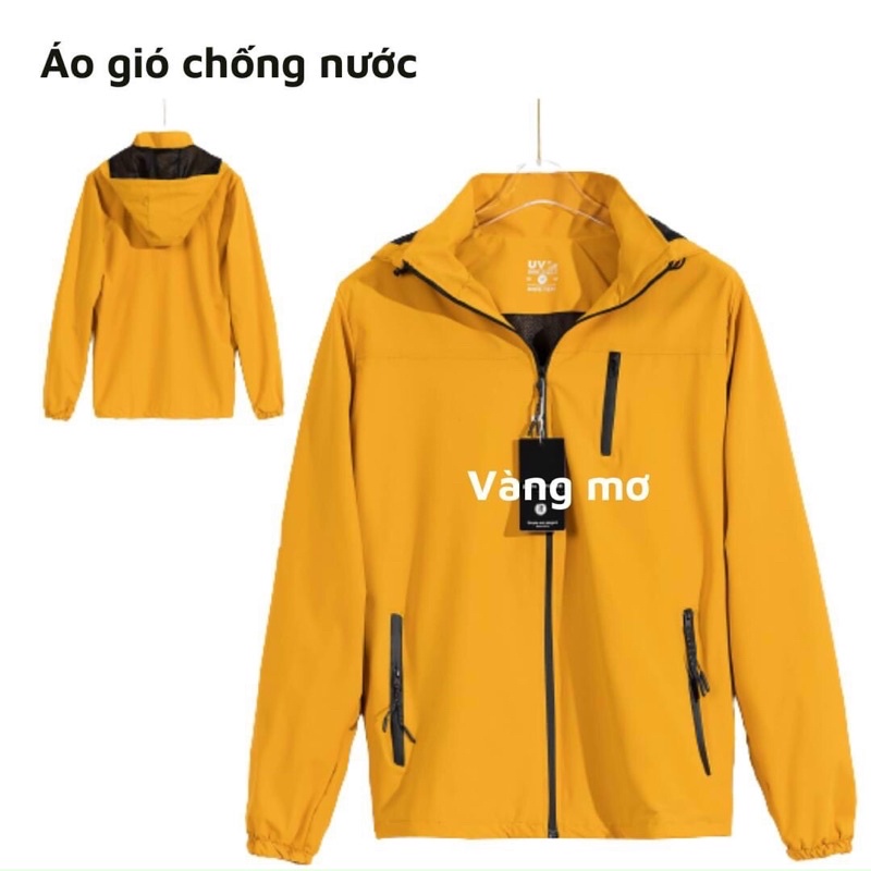 ÁO GIÓ TRÁNG BẠC, CHỐNG NƯỚC