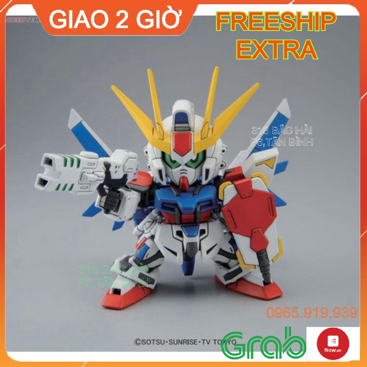 Đồ chơi lắp ráp 💖𝑭𝑹𝑬𝑬𝑺𝑯𝑰𝑷💖 Mô hình - Gundam - CHIẾN TRANH Super Deformed BUILD BURNING