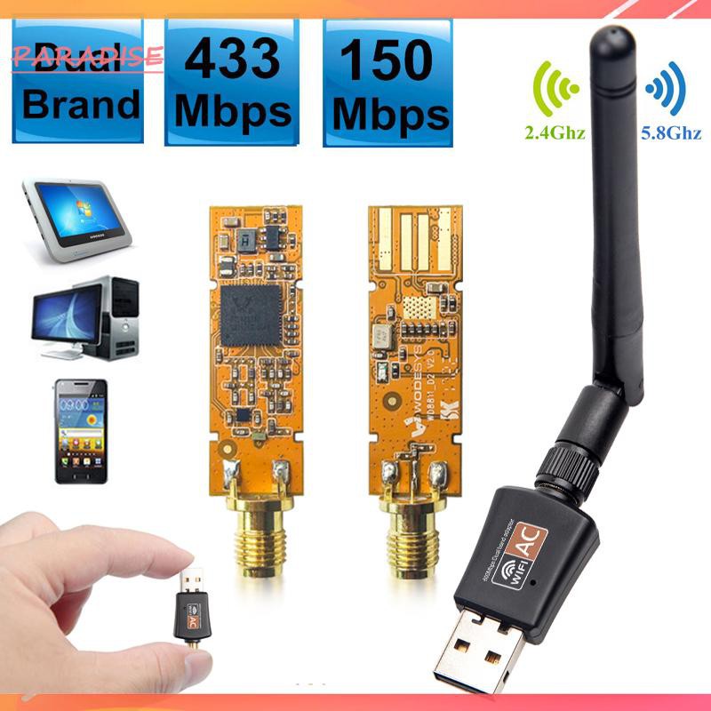 Usb Wifi 600mbps 5ghz 802.11ac | BigBuy360 - bigbuy360.vn