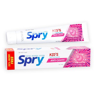 Kem đánh răng cho bé Spry Tropical Fruit 141g