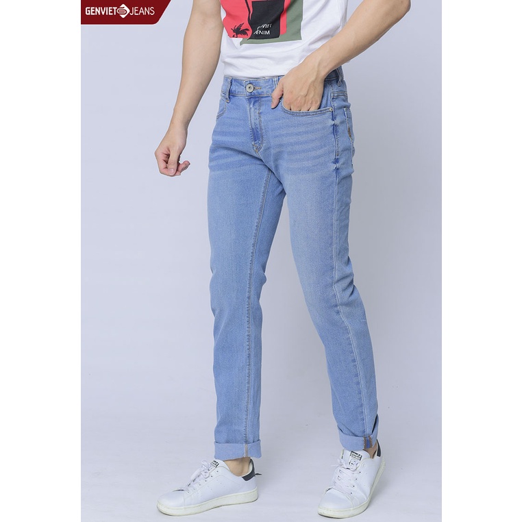  Quần Dài Jeans Nam GENVIET T1102J1053 | BigBuy360 - bigbuy360.vn